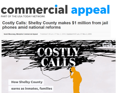 Costly Calls: Shelby County makes $1 million from jail phones amid national reforms