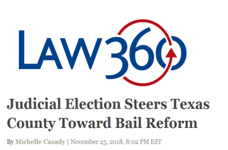 Judicial Election Steers Texas County Toward Bail Reform