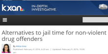 Alternatives to jail time for non-violent drug offenders