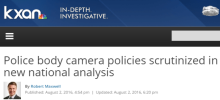 Police body camera policies scrutinized in new national analysis