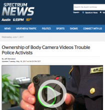 Ownership of Body Camera Videos Trouble Police Activists 