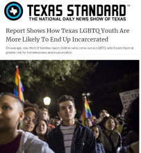Report Shows How Texas LGBTQ Youth Are More Likely To End Up Incarcerated