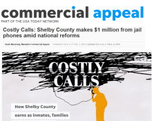 Costly Calls: Shelby County makes $1 million from jail phones amid national reforms
