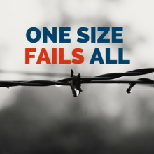 TCJC Launches “One Size FAILS All” Report Series
